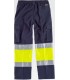 Pantalón bicolor de alta visibilidad de algodón C4019. Workteam2