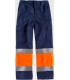 Pantalón de alta visibilidad con interior de forro polar C4028. Workteam3