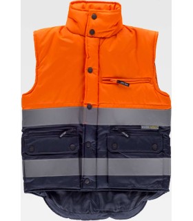 Chaleco acolchado de alta visibilidad S4035. Workteam1