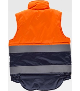 Chaleco acolchado de alta visibilidad S4035. Workteam2