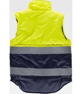 Chaleco acolchado de alta visibilidad S4035. Workteam4