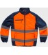 Chaqueta Workshell acolchada de alta visibilidad S9600. Workteam3