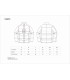 Chaqueta Workshell acolchada de visibilidad realzada S9605. Workteam5