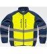 Chaqueta Workshell acolchada de visibilidad realzada S9605. Workteam3