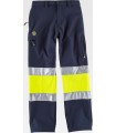 Pantalón con tejido Workshell de Alta Visibilidad S9820. Workteam1