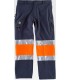 Pantalón con tejido Workshell de Alta Visibilidad S9820. Workteam3