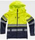 Chaqueta con tejido Workshell de Alta Visibilidad S9525. Workteam1