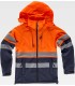 Chaqueta con tejido Workshell de Alta Visibilidad S9525. Workteam3