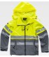 Chaqueta con tejido Workshell de Alta Visibilidad S9525. Workteam11