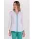 Chaqueta Mujer Elástica Cuello Cremallero Verde 8031906 Dyneke Frente
