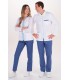 Chaqueta Mujer Elástica Cuello Cremallero Azul 8031907 Dyneke Frente