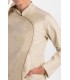 Chaqueta Beige Cuello Mao Onda Mujer 8057824 Dyneke Detalles
