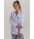 Chaqueta Blanca Cuello Y Vista Estampado Mujer 8066570 Dyneke Frente