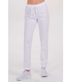 Pantalon Goma Tobillo Elastico Blanco 8097500 Dyneke Frente