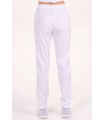 Pantalon Goma Tobillo Elastico Blanco 8097500 Dyneke Parte Trasera