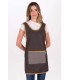 Estola Reversible Tejano Marron 8098448 Dyneke Frente