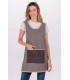 Estola Reversible Tejano Marron 8098448 Dyneke Frente Reverso