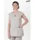 Casaca Beige Entallada Vivo Blanco Mujer 8119824 Dyneke Frente