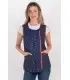 Chaqueta Sin Mangas Tejana Flores Mujer 8120775 Dyneke Frente