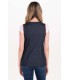 Chaqueta Sin Mangas Tejana Flores Mujer 8120775 Dyneke Parte Trasera