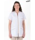 Chaqueta Cuello Mao Beige Pespuntes Mujer 8153569 Dyneke Frente