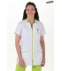 Chaqueta Cuello Mao Pistacho Pespuntes Mujer 8153887 Dyneke Frente