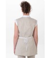 Estola Kimono Beige Contraste Mujer 8154824 Dyneke Parte Trasera