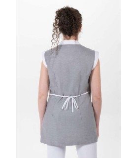 Estola Kimono Gris Contraste Mujer 8154844 Dyneke Parte Trasera