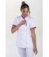 Chaqueta Mujer Cuello Y Manga Vivo Morado 8043892 Dyneke Lateral