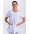 Chaqueta Blanca Mujer Canesu Corchete 8065570 Dyneke Frente