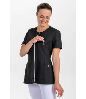 Chaqueta Negra Mujer Canesu Corchete 8065571 Dyneke Lateral