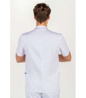 Chaqueta Hombre Cuello Mao Contraste Gris 8072491 Dyneke Parte Trasera