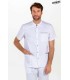 Chaqueta Hombre Cuello Mao Contraste Gris 8072491 Dyneke Frente