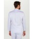 Chaqueta Hombre Cremallera Blanca 8073700 Dyneke Parte Trasera