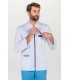 Chaqueta Hombre Cremallera Azul 8073794 Dyneke Frente