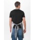 Delantal Peto Gris Asimetrico 8129388 Dyneke Parte Trasera