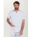 Casaca Hombre Punto Pique Blanco 8246783 Dyneke Frente