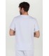 Casaca Hombre Punto Pique Blanco 8246783 Dyneke Parte Trasera
