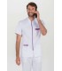 Chaqueta Hombre Cremallera Contrastre Morado 8262859 Dyneke Frente