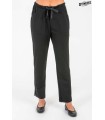 Pantalon Negro Punto Pique 8268782 Dyneke Frente