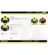 Sudadera alta visibilidad con cierre de media cremallera C9840. Workteam5