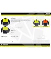 Sudadera alta visibilidad con cierre de media cremallera C9840. Workteam5