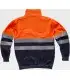 Sudadera de alta visibilidad certificada C3839. Workteam4