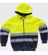 Sudadera de Alta visibilidad con cierre de cremallera C9036. Workteam1