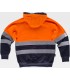Sudadera de Alta visibilidad con cierre de cremallera C9036. Workteam4