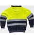 Sudadera de Alta visibilidad con cierre de cremallera C9036. Workteam2