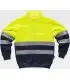 Sudadera de alta visibilidad certificada con cierre de cremallera C9037. Workteam2