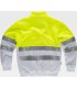 Sudadera de Alta visibilidad con cierre de media cremallera C9035. Workteam8