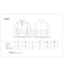Sudadera de Alta visibilidad con cierre de media cremallera C9035. Workteam9