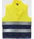 Chaleco guateado de alta visibilidad bicolor c1010. Workteam1